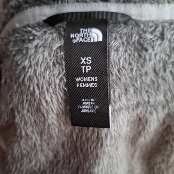 The North Face Osito Fleece Full Zip Mid Grey Heather Jacket Size XS - Picture 9 of 9